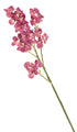 Artificial 69cm Single Stem Pink Miniature Phalaenopsis Orchid